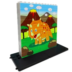 Discount Game Movil Puzle vertical Triceratops - caja de 32 piezas