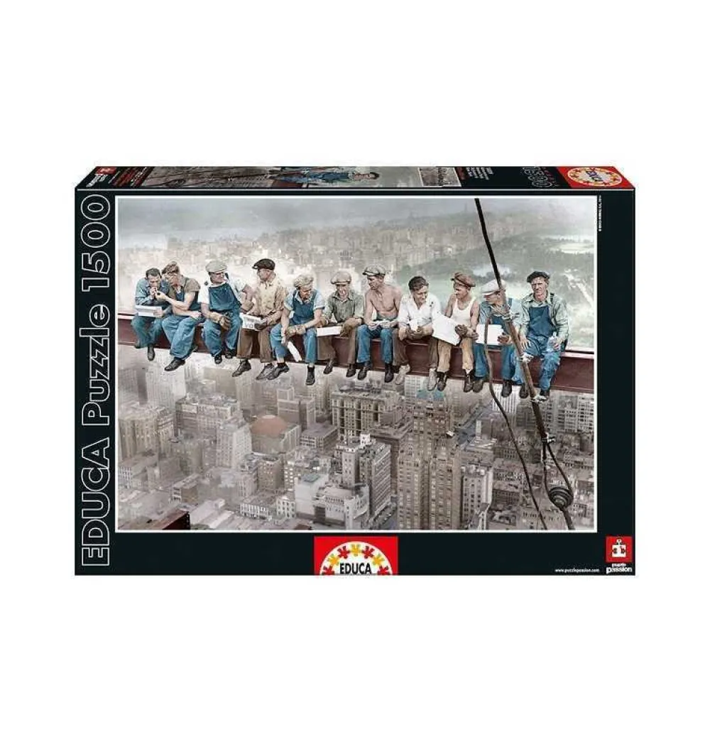 New Educa Borras Puzzle 1500 Almuerzo de Nueva York