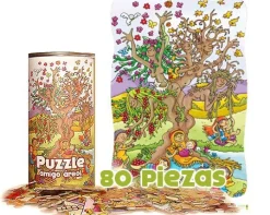 Puzzle Amigo árbol (80 piezas)