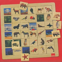 Puzzle Asociación Hábitat Animales