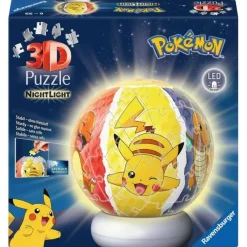 Hot Pokémon Puzzle 3D de Puzzleball con Luz - Ravensburger