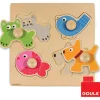 Puzzle de madera animales domésticos (Goula)
