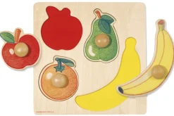 Puzzle de madera frutas