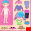 Clearance Diset Puzzle de madera. Niña