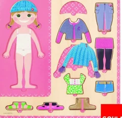 Clearance Diset Puzzle de madera. Niña