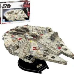 Hot Star Wars Puzzle 3D Nave Halcón Milenario Stars Wars