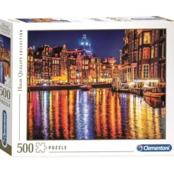 Clearance Clementoni Puzzle 500 piezas Canal de Ámsterdam