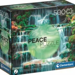 Puzzle 500 piezas Cascadas en el Rio - serie Peace