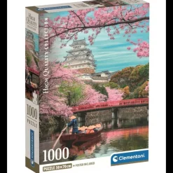 Sale Clementoni Puzzle 1000 Piezas Castillo Himeji en Primavera -