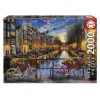 Puzzle 2000 piezas del Atardecer en Ámsterdam