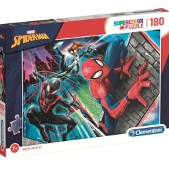 Puzzle 180 piezas de Spiderman acción en la ciudad +7A