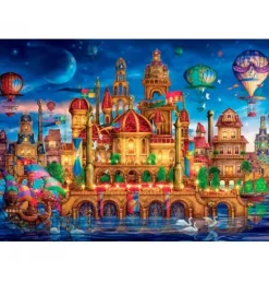 Clementoni Puzzle 6000 piezas Downtown - Centro de ciudad