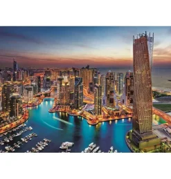Puzzle 1500 piezas Dubái - ciudad emirato de los Emiratos Árabes Unidos -