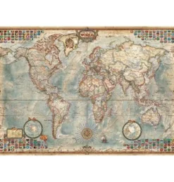 Clearance Educa Borras Puzzle 1500 piezas El Mundo Mapa Político