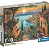 Clementoni Puzzle 1500 piezas Escalones hacia el Puerto Mediterráneo -