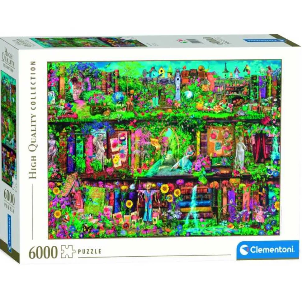 Puzzle 6000 piezas Estantes de Jardines