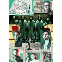 Puzzle 1000 Piezas La Casa de Papel - Berlín