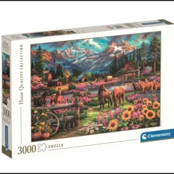 Puzzle 3000 piezas libertad de movimiento de Clementoni