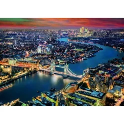 Puzzle 2000 Piezas Londres vista Aérea Támesis