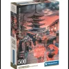 Clearance Clementoni Puzzle 500 piezas Noche en Kioto Japón -