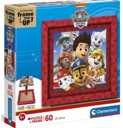 Puzzle 60 piezas Patrulla Canina con Marco