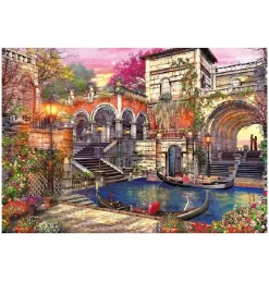 New Educa Borras Puzzle 3000 piezas Romance en Venecia