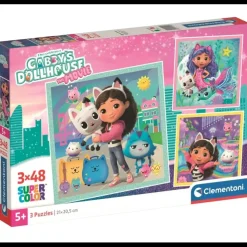 Discount La Casa De Gabby Puzzles 48 piezas de La Casa de Muñecas de Gabby +5A