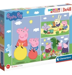 Puzzles 48 piezas Serie televisiva Peppa Pig