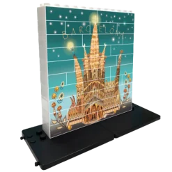 Puzzle vertical Sagrada Familia - Caja de 32 piezas