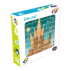 Puzzle vertical Sagrada Familia - Caja de 32 piezas