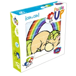 Puzzle vertical Unicornio Arcoiris - Caja de 32 piezas