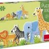 Sale Diset Puzzle XXL. Decreciente animales de la selva