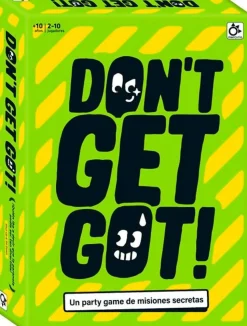 ¡Que no te pillen! (Don´ t Get Got!) Un party game de misiones secretas