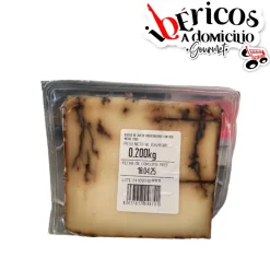 Queso de Oveja con Ajo Negro. Delicia Artesanal -Cuña 200g