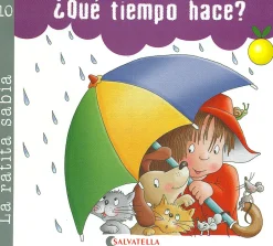 Online SALVATELLA ¿Qué tiempo hace?. La ratita sabia 10 (palo y cursiva).