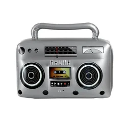 Radio Hinchable años 80s.