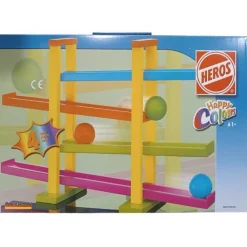 Best Eichhorn Rampa de Bolas de Madera Infantil de colores