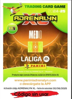 Raphinha Momentum FC Barcelona cromo Adrenalyn XL 2024 2025 La liga 24/25
