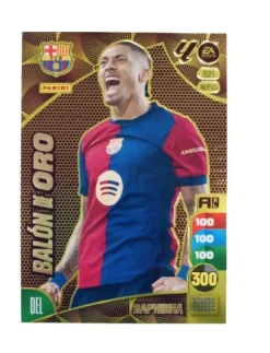 Outlet PANINI Raphinha Nuevo Balón de Oro Actualización Adrenalyn XL 2024 2025 24 25