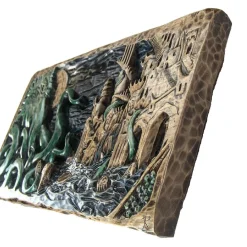 Cousas de madeira Relieve Cthulhu en R'lyeh