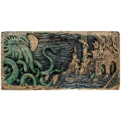 Cousas de madeira Relieve Cthulhu en R'lyeh