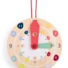 Reloj de madera para colgar