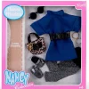Hot Nancy Ropa para muñeca Colección Luxury Shopping azul - Famosa