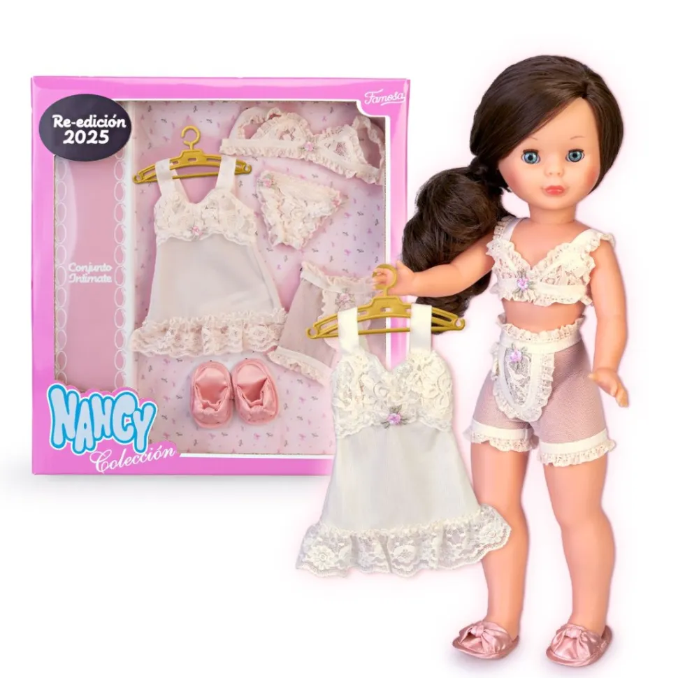Ropa para tu Nancy Colección Intimate reedición de 1977 de Famosa