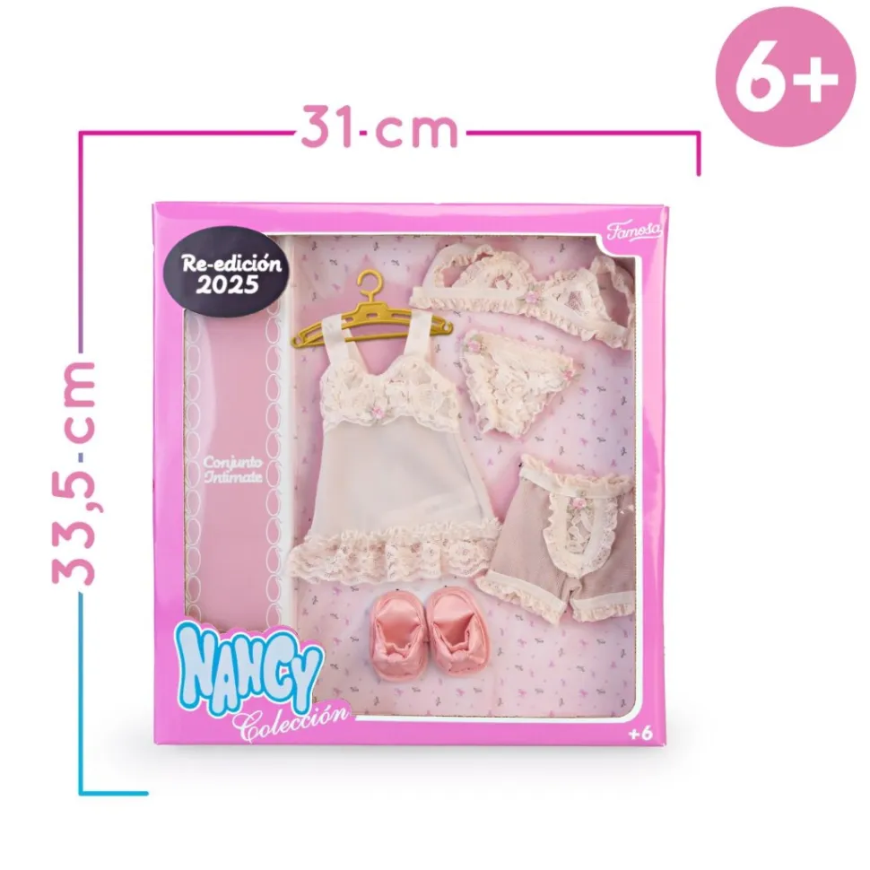 Ropa para tu Nancy Colección Intimate reedición de 1977 de Famosa