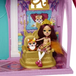 Best Enchantimals Royal Castillo del baile real con Felicity Fox y Flick de Mattel