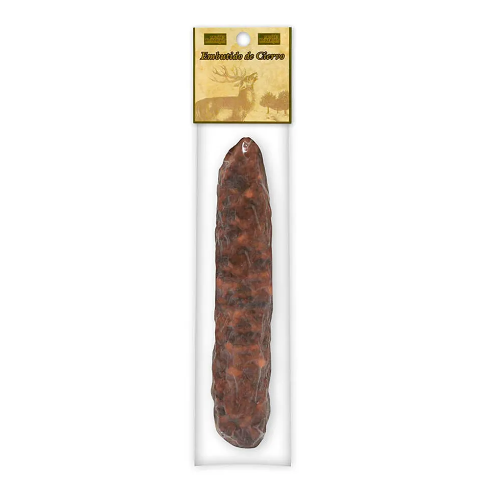 Salchichón Cular de Ciervo Montes Universales envasado al vacío - 300 g