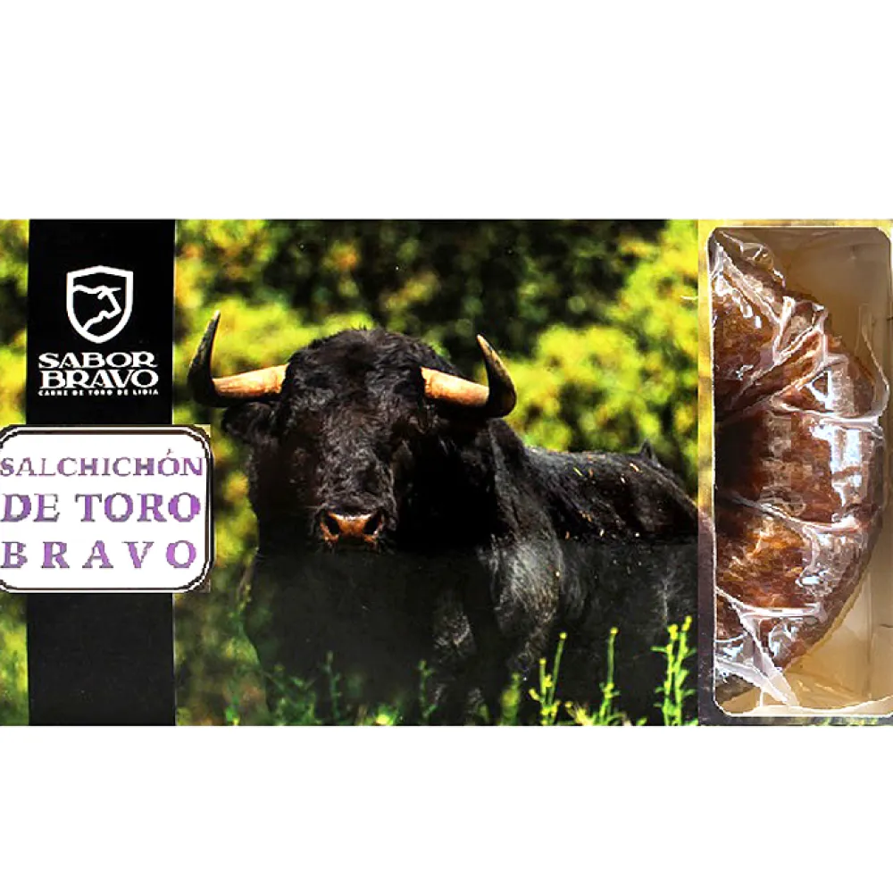 Outlet Lúpulo y amén cervezas Salchichón de Toro Bravo Sabor Bravo