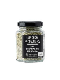 Lurreko Sal Hierbas de Montaña Con romero, orégano, ajedrea y tomillo ecológicos 115g