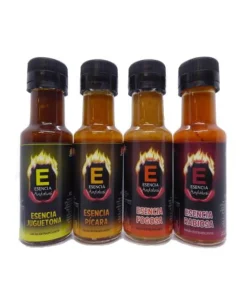 Sale Esencia Andalusí Salsas picantes pack 4 unidades - Botella cristal 100 ml